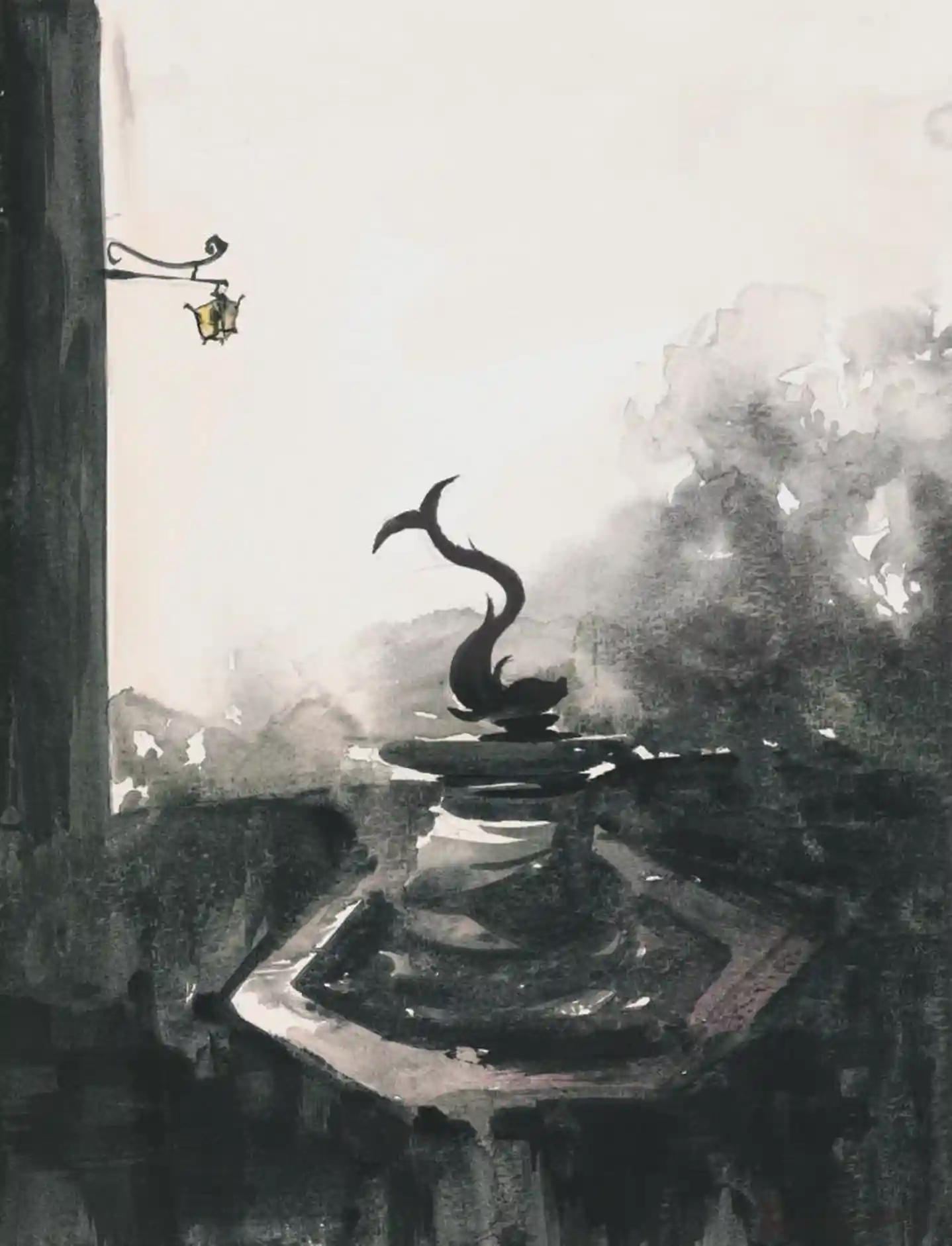 锡耶纳浓雾的清晨